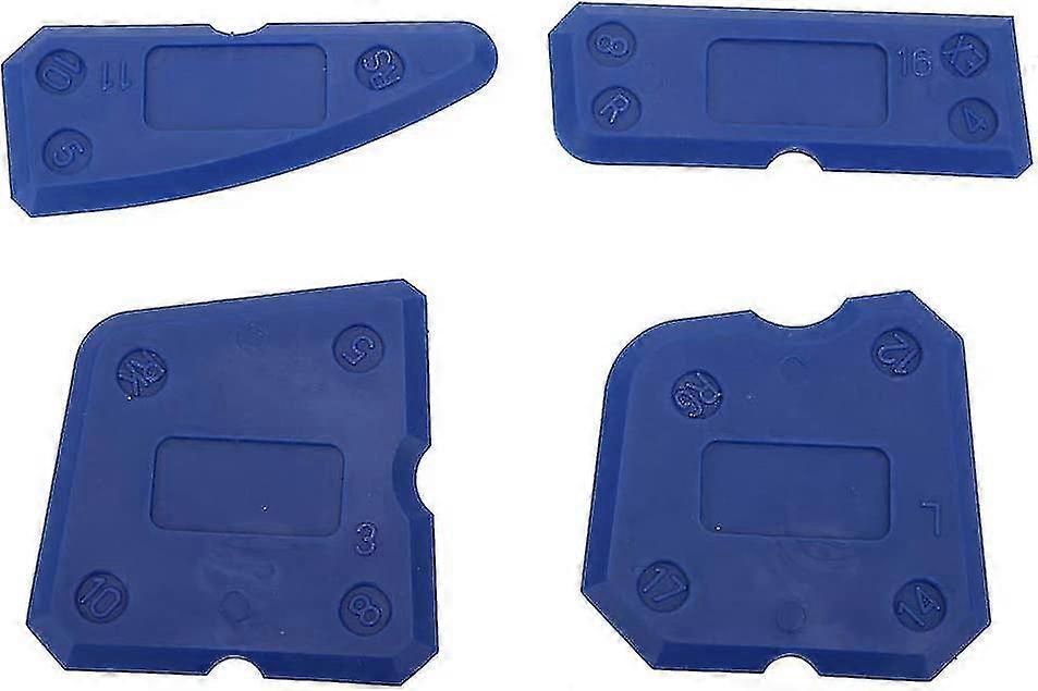 Caulking Tool Kit,4pcs Silicone Caulking