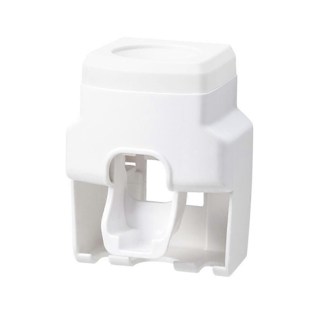 Fully automatic toothpaste squeezing toothbrush holder, made of ABS