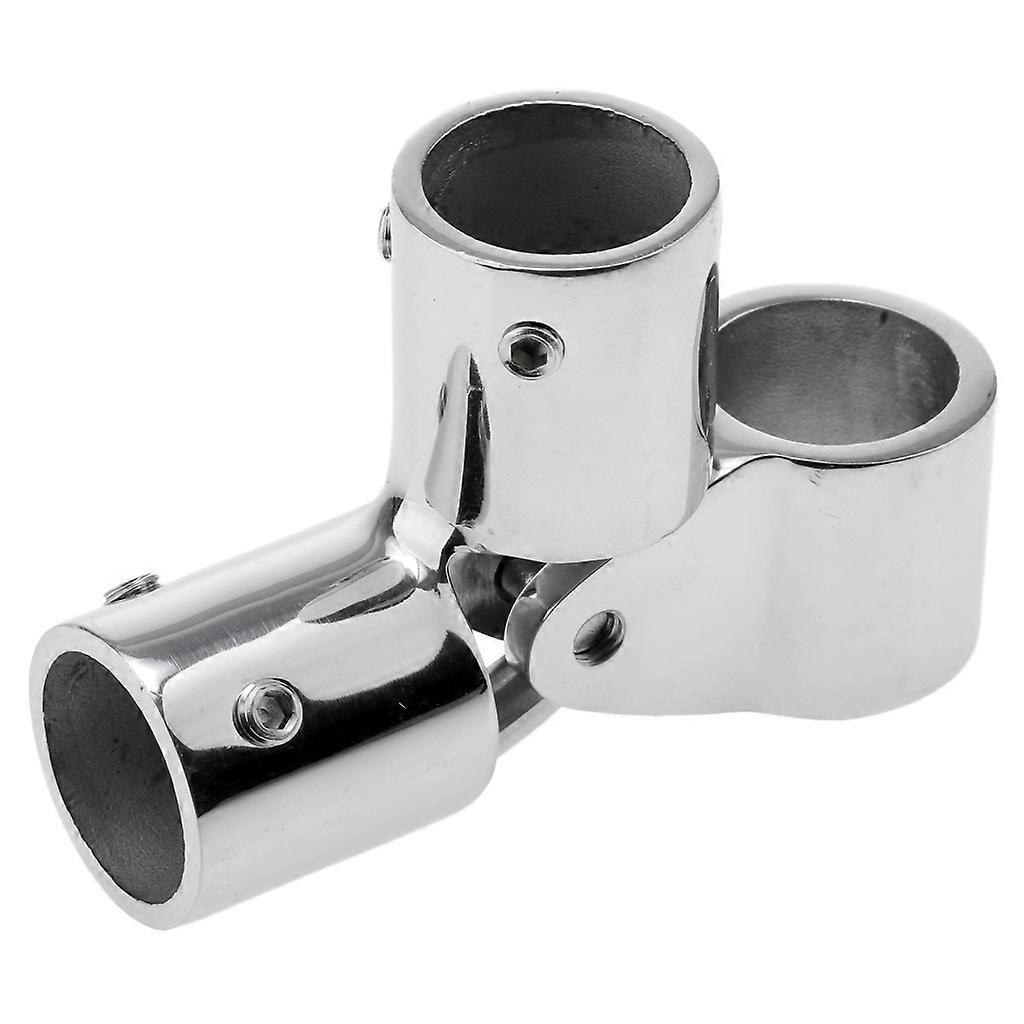 Marine Stainless Steel Deck Hinge Mount Eye End Cap Universal (22mm)