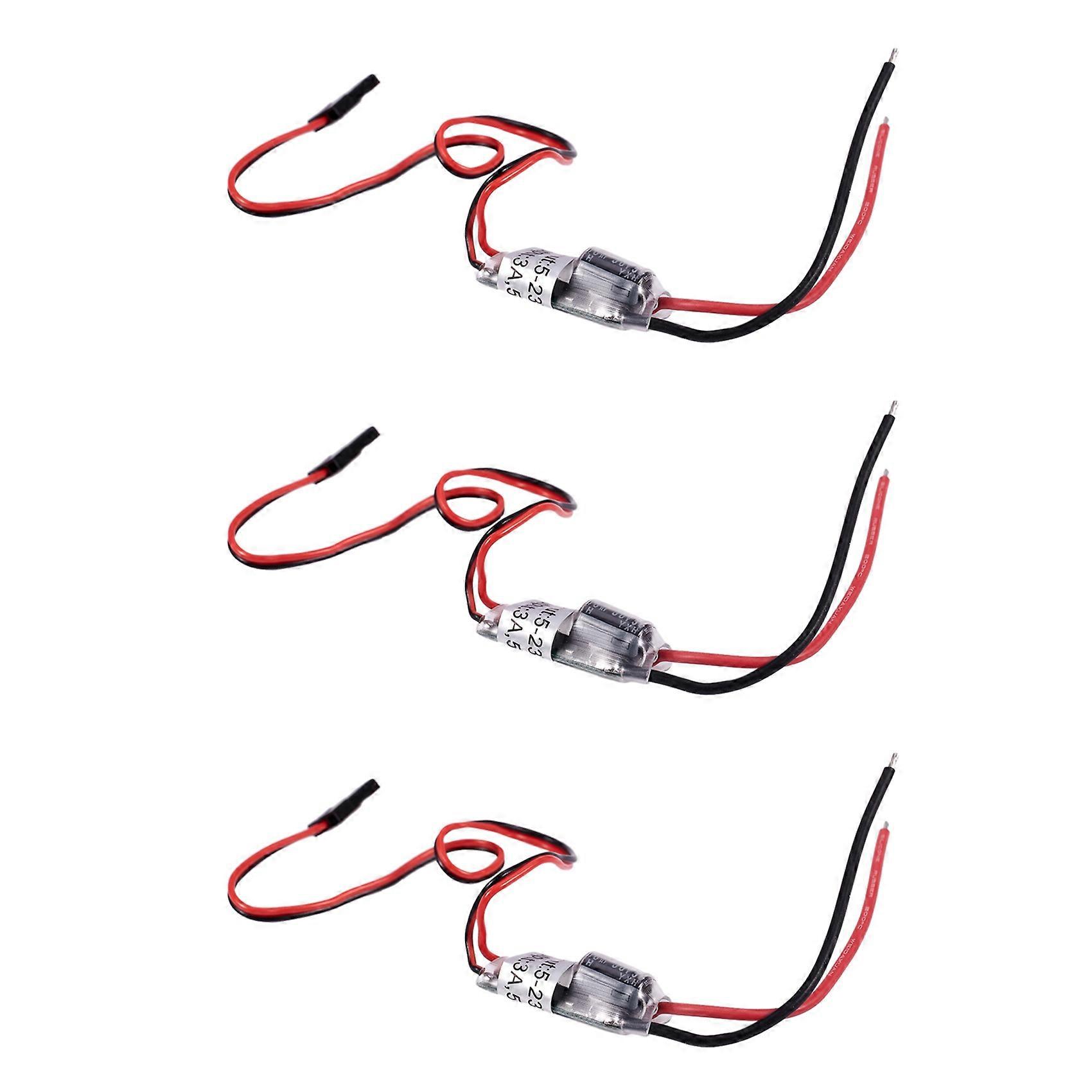 3X Receiver Power Supply 5V/3A Brushless ESC External Type BEC UBEC Support 2-6S