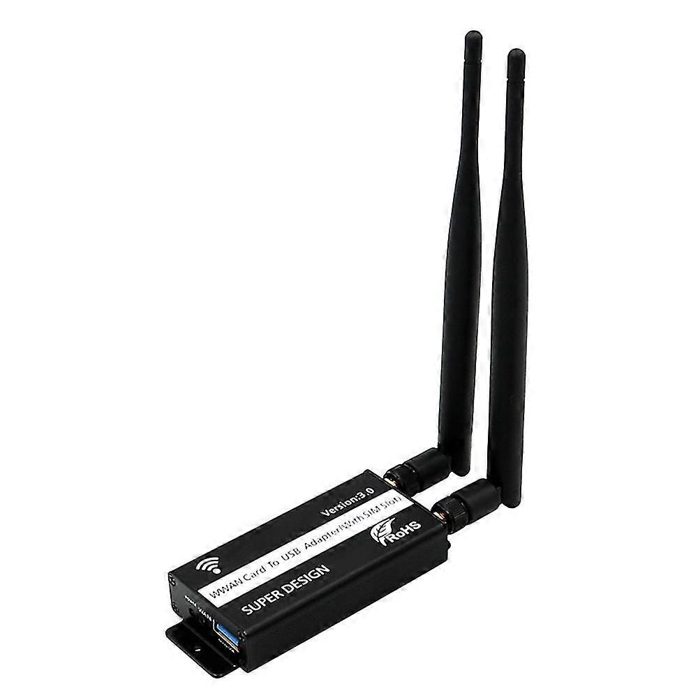 External Network Card Ngff (m.2) To Usb 3.0 Wireless Wifi Adapter With Slot For Wwan/lte/4g Module