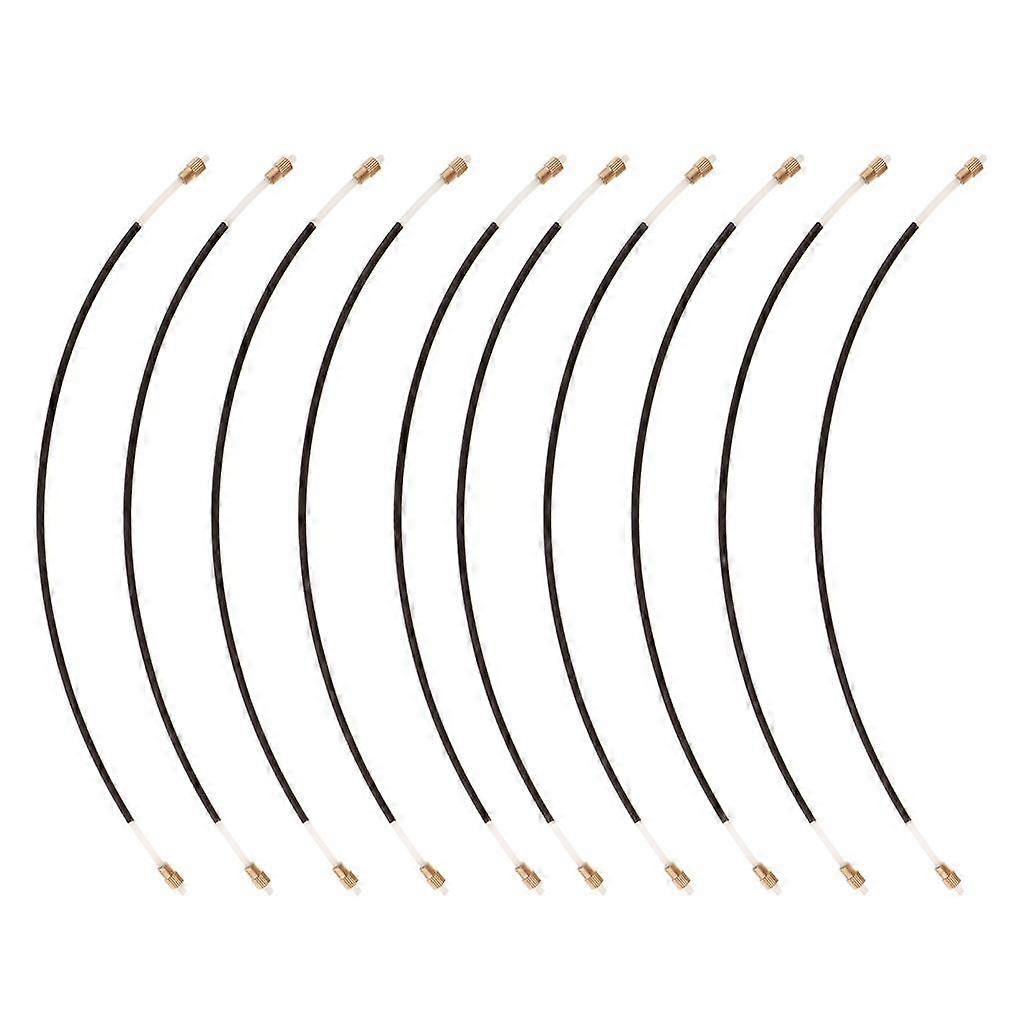 10x Nylon Cello Tailgut for 3/4 4/4 Cello Stringed Instrument Parts - Black