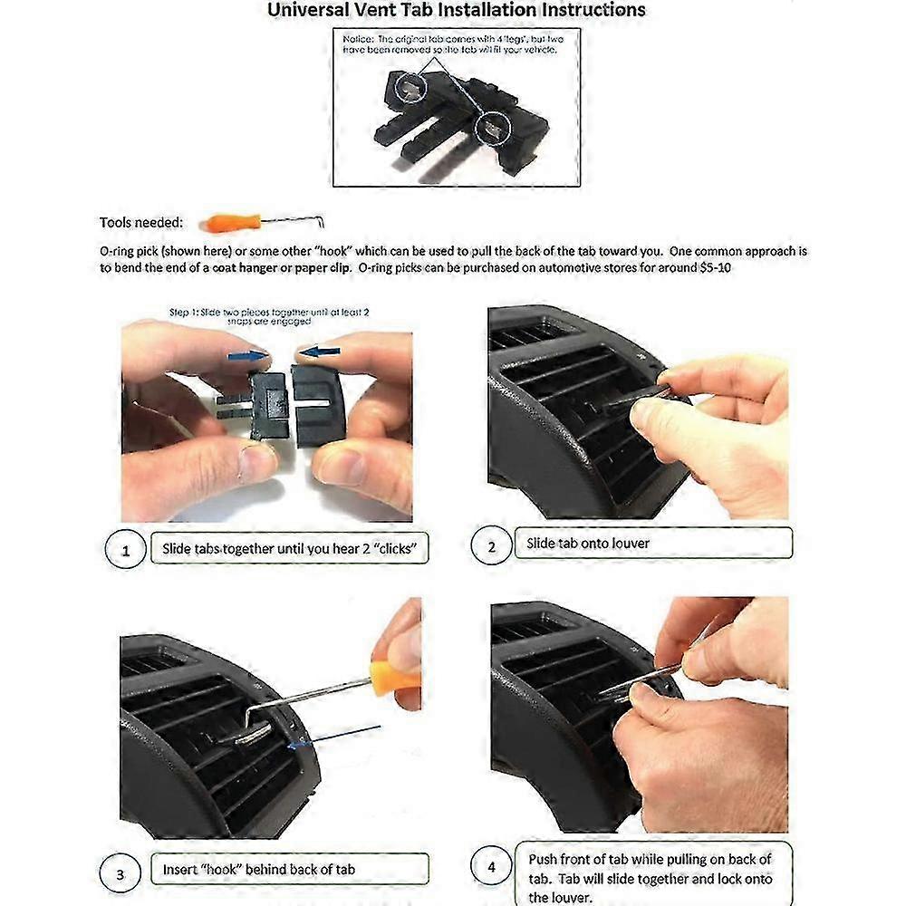 Front Center AC Vent Air Conditioning Vent Outlet Tab Clips Fit for Hyundai Verna Solaris 2010-2016 (NO.4), Gauges - Canada Front Center AC Vent Air Conditioning Vent Outlet Tab Clips Fit for Hyundai Verna Solaris 2010-2016 (NO.4), Gauges - Canada