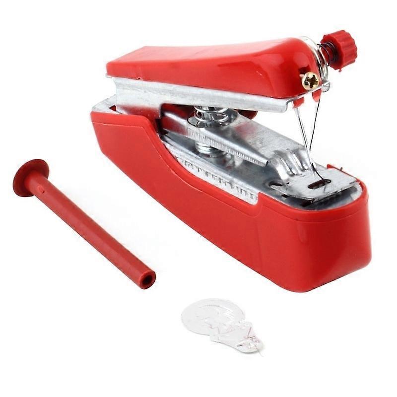 1pcs  Selling Useful Portable Needlework Cordless Mini Hand-Held Clothes Fabrics Sewing Machine