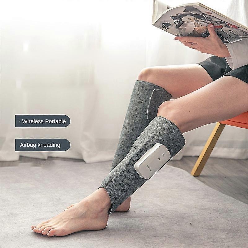 تدليك الساق مدلك التدفئة الاهتزاز وسادة هوائية شحن العجن ضغط الهواء موجة الهواء تدليك القدم مدلك العجل