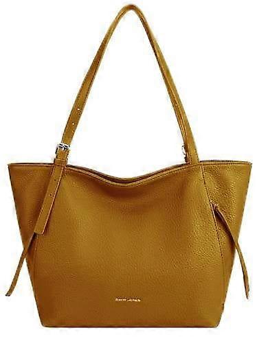 David Jones Medium Shopper Bag - Mustard Yellow