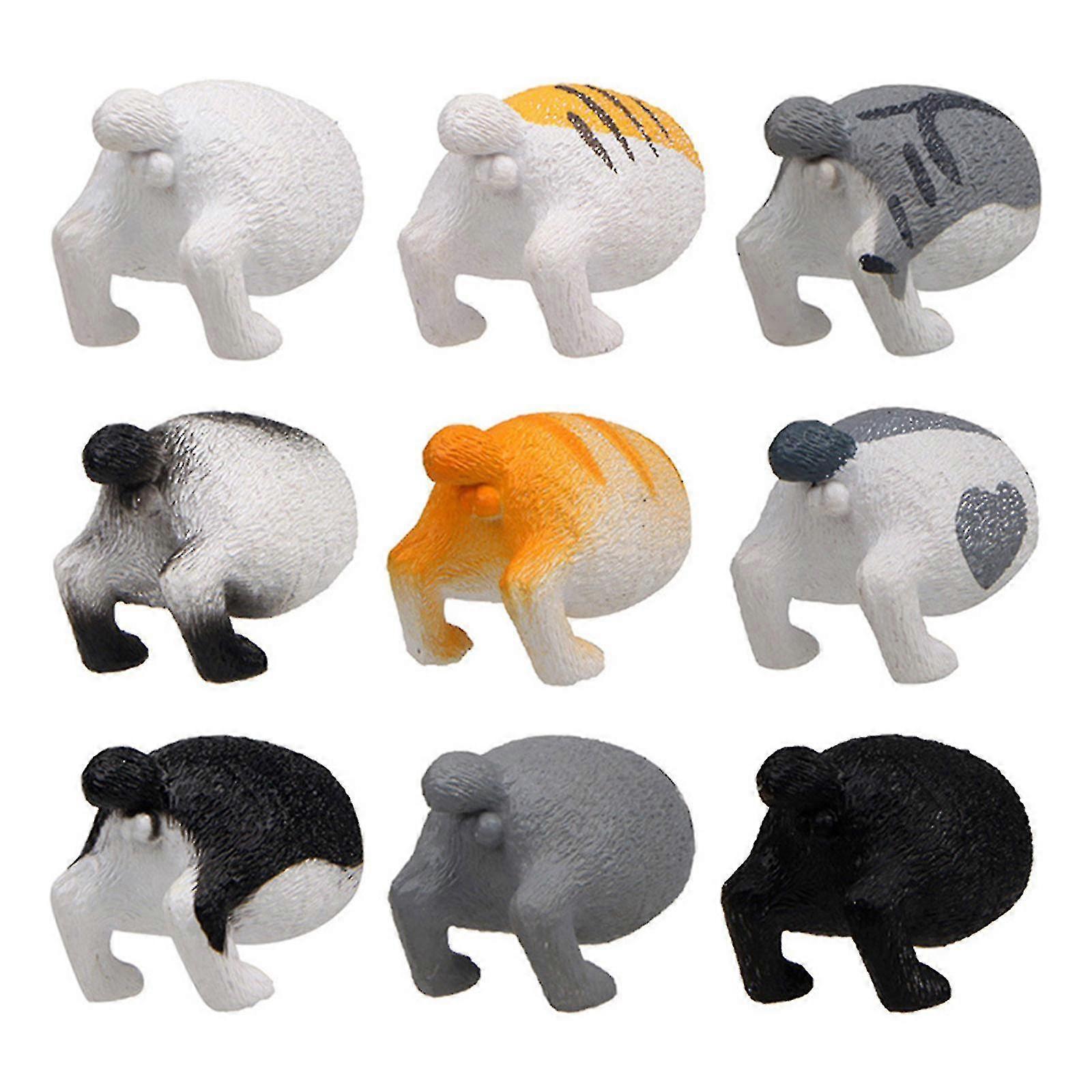 Cat Butt Magnets For Refrigerator Cute Things For Cat Lovers Practical Fridge Decorations Fun