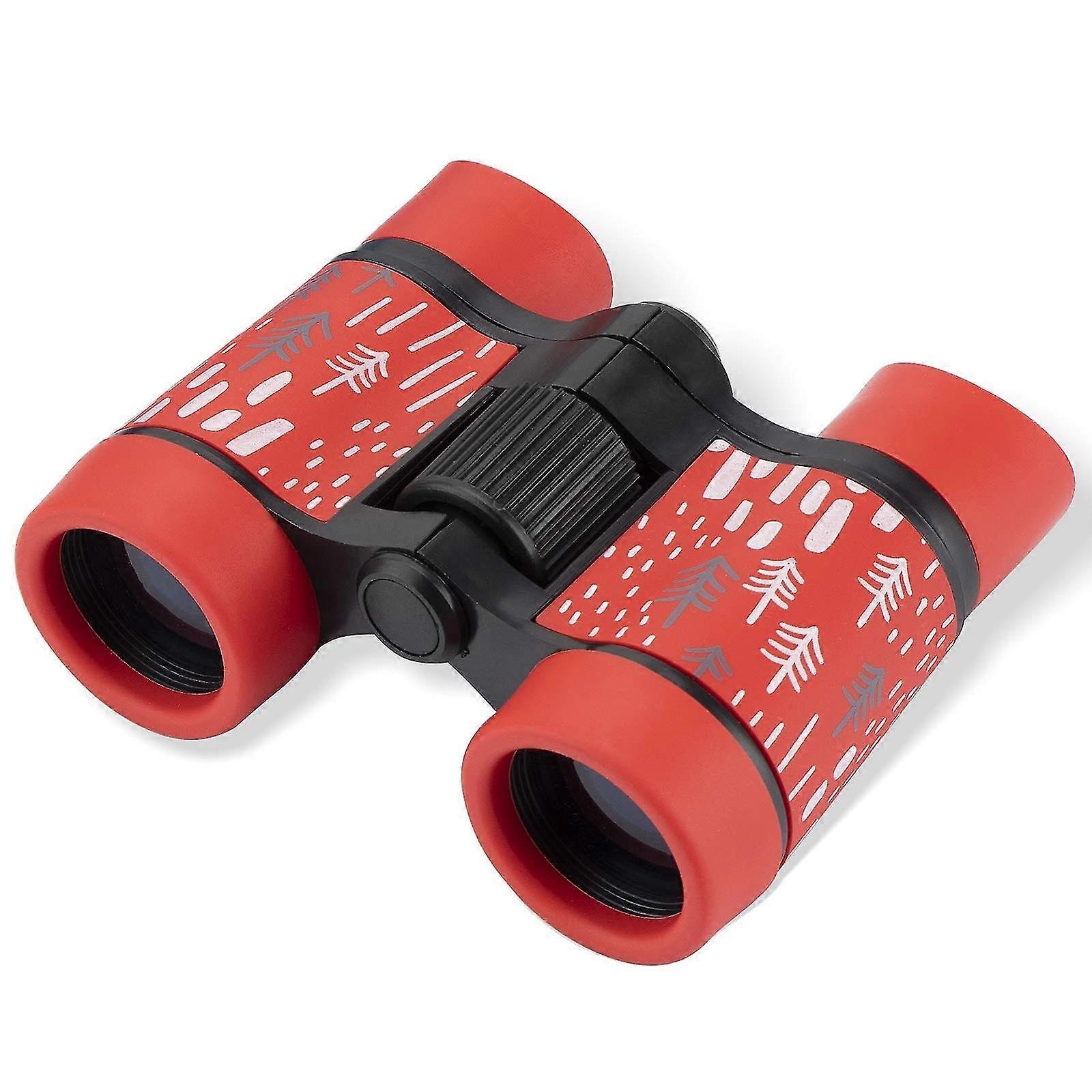 Compact Shockproof Binoculars For Kids Bird Watching, 5x30 High Resolution Clear Waterproof Optics Binocular Hiking