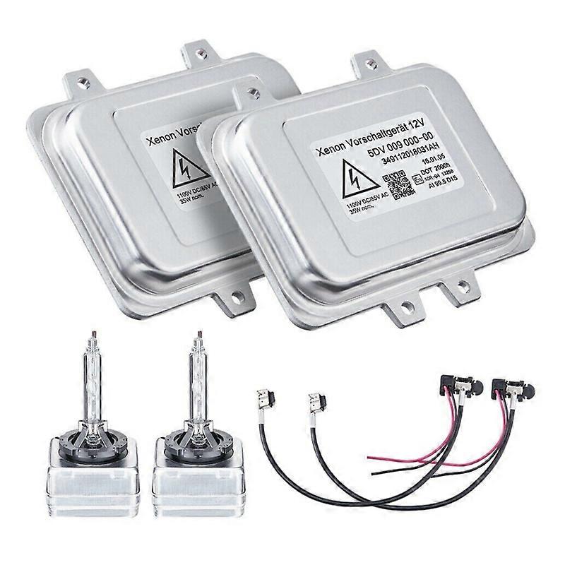 Xenon-Hid Headlight Ballast D1s-Bulbs For Cadillac Escalade 2007-2013 Size 2