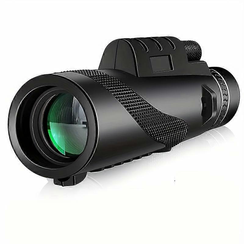 8X42 Adult Outdoor Single Tube Telescope for Long Distance Observation, High Quality Prism Construction Site Supervision, Wildlife Bird Watching Tool