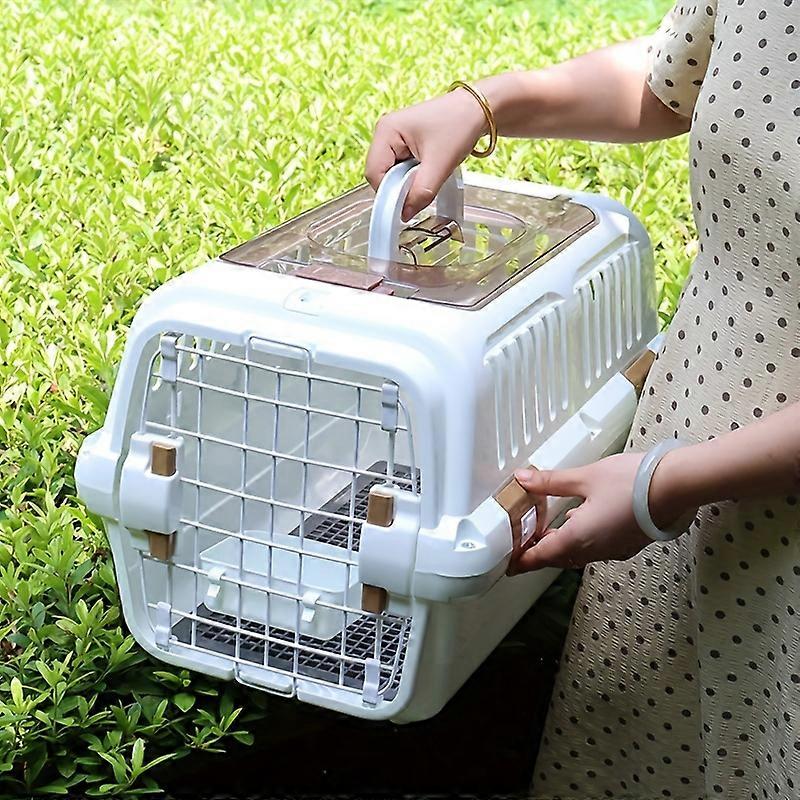 Airline-Approved, Portable Cat Carrier with Snap Closure: Safe, Secure, and Comfortable Travel Companion