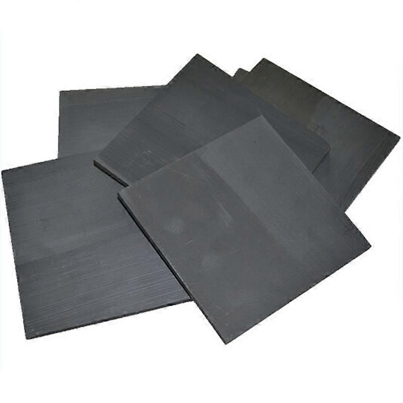 5pcs Graphite plate Rectangle Sheet Accessories 50x40x3mm Metalworking