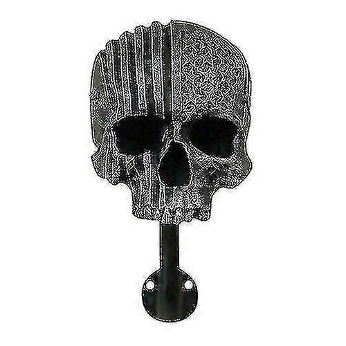Wall Mounted Skull Shape Hat Rack For Home