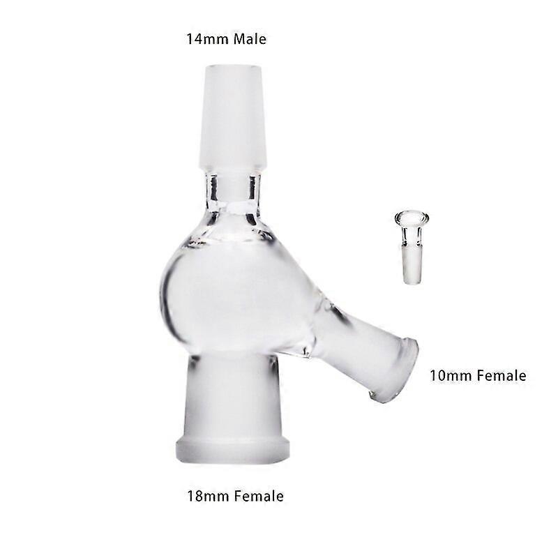 10 מ"מ 14 מ"מ 18 מ"מ כלי זכוכית זכר נקבה מתאם מזרק Elev8R מסך SS אביזרי עישון