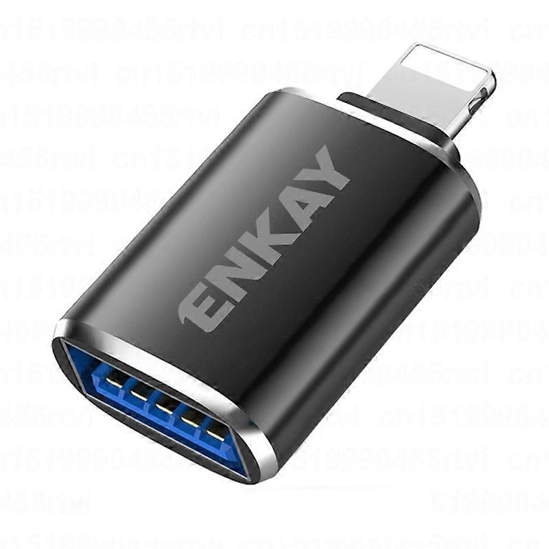ENKAY 8 Pin to USB OTG Adapter Data Sync Converter