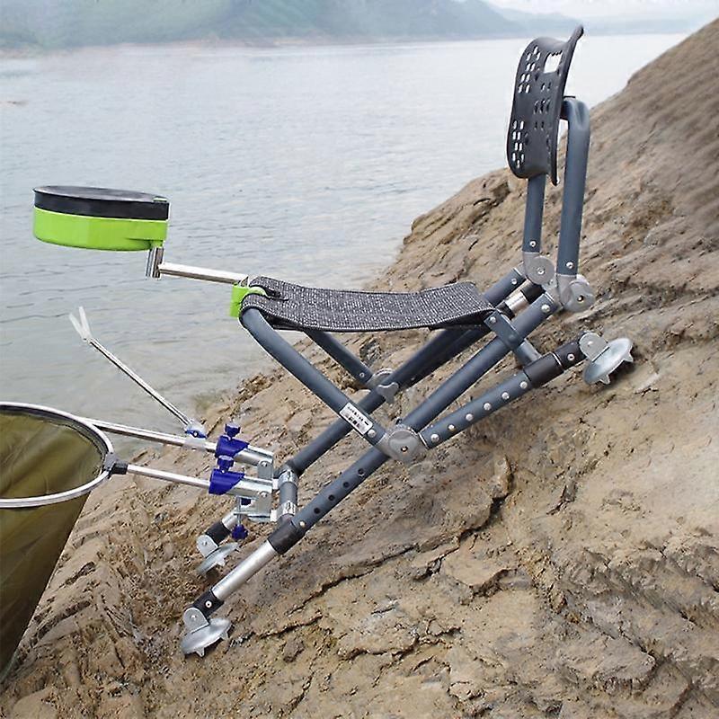 調節可能なポータブル軽量屋外キャンプ屋外チェアハイバックシート折りたたみ魚屋外チェアシートスツール軽量背もたれ屋外チャイ