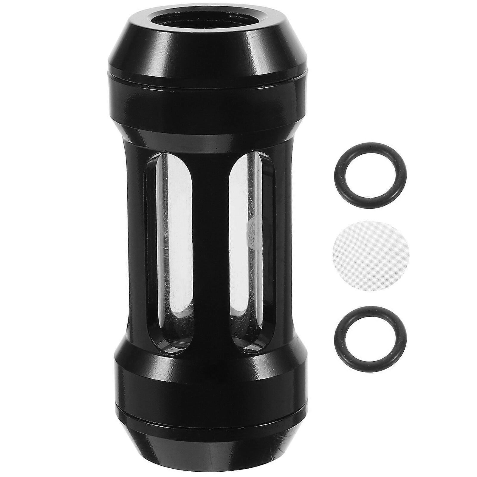 Water Cooling Filter 1/4 Inch Liquid Cooling Pump Filter Strainer Pc Accessory