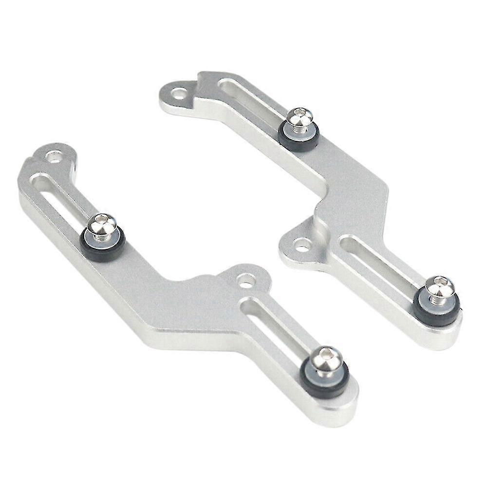 Chrome Motorcycle Windshield Adjusters Bracket With Screws