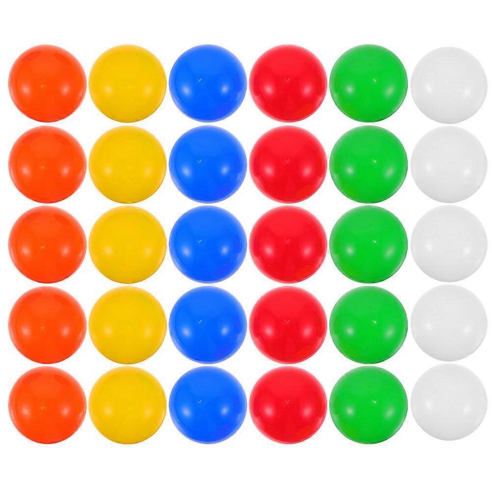 30pcs Lottery Balls Sphere Game Balls Entertainment Openable Balls Activity Lottery Balls