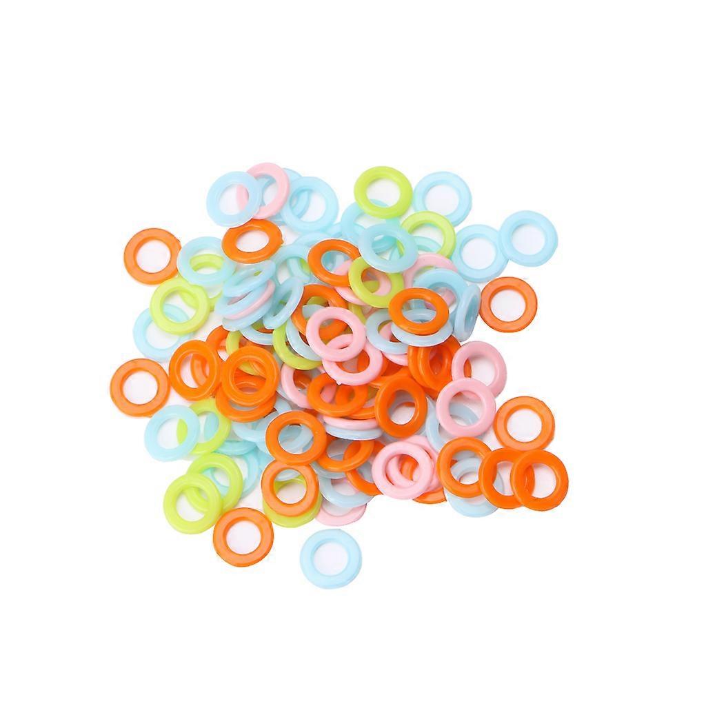 Crochet Ring Circle Hook 100pcs/set Round Shape Marking Circles Knitting Marker