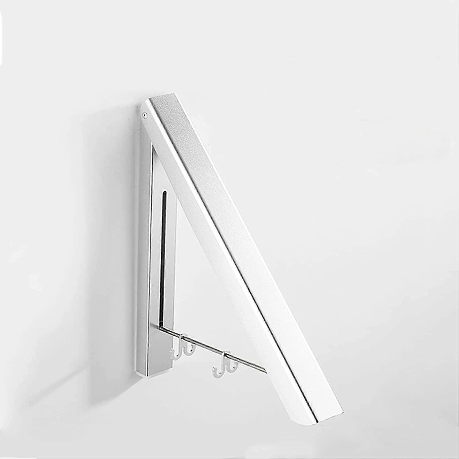 Wall Mounted Coat Rack Foldable Wall Mounted Drying Rack Retractable Hanger Coat Rack Collapsible Hanger