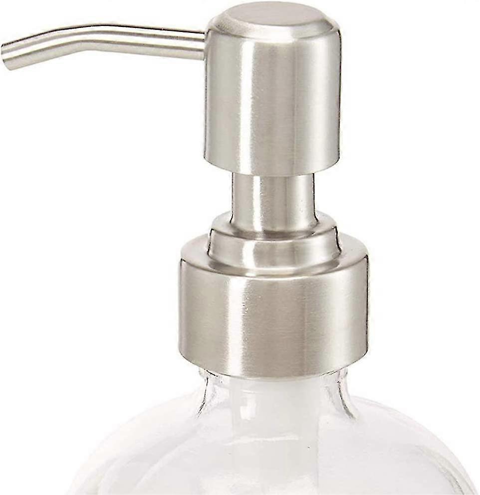3pcs Stainless Steel Liquid Soap Dispenser Pump Replacement-MXBC