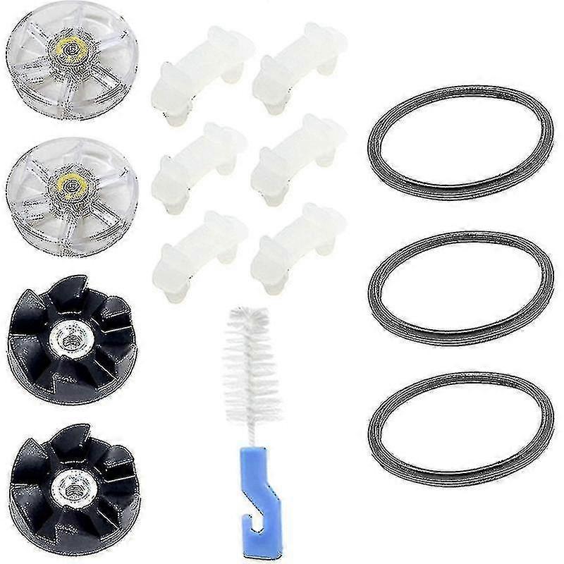 14pcs κιτ αντικατάστασης μπλέντερ συμβατό με Nutribullet 900w 600w top gears