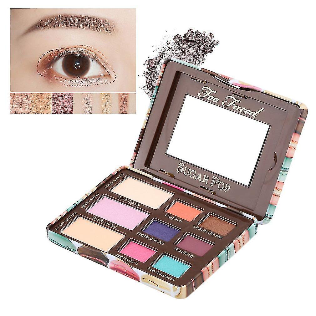 Nine Colors Eye Shadow Collection Cat Eyes/ Sugar Pop /totally Cute Palette