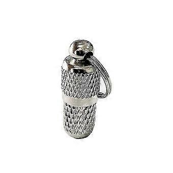 Barrel Tubes Tag For Puppy, Anti-lost Pet Barrel, Dog Identity Tube Collar, Personalized Tel Address Label(4pcs, Silver)
