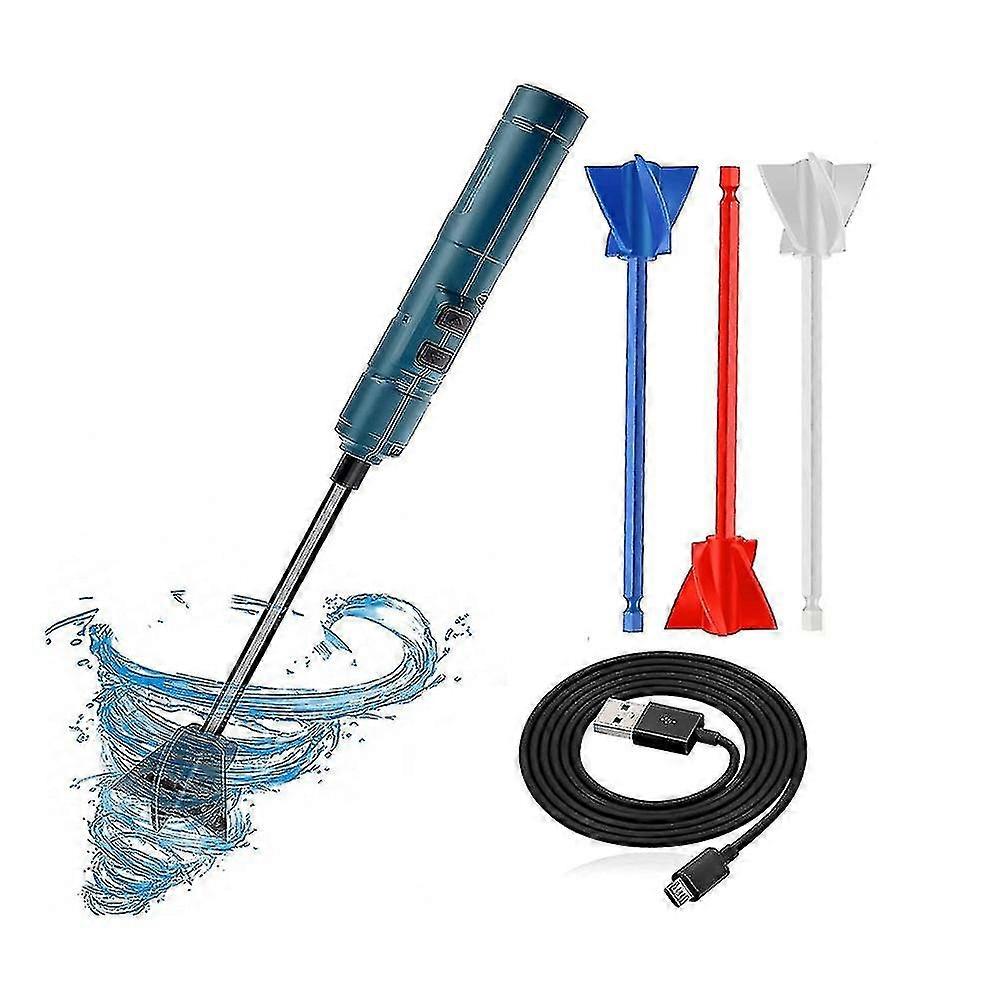 Electric Mixer Powerful Epoxy Mixer With 4 Reusable Mixer Paddle