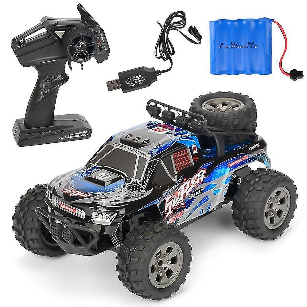 充電式リモコン車2.4gワイヤレスリモコン4パスオフロードクライミングカークリスマス子供のおもちゃ1:18車モデル