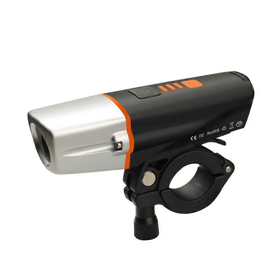 Smart light-sensing bicycle waterproof headlight, USB rechargeable mountain bike riding flashlight