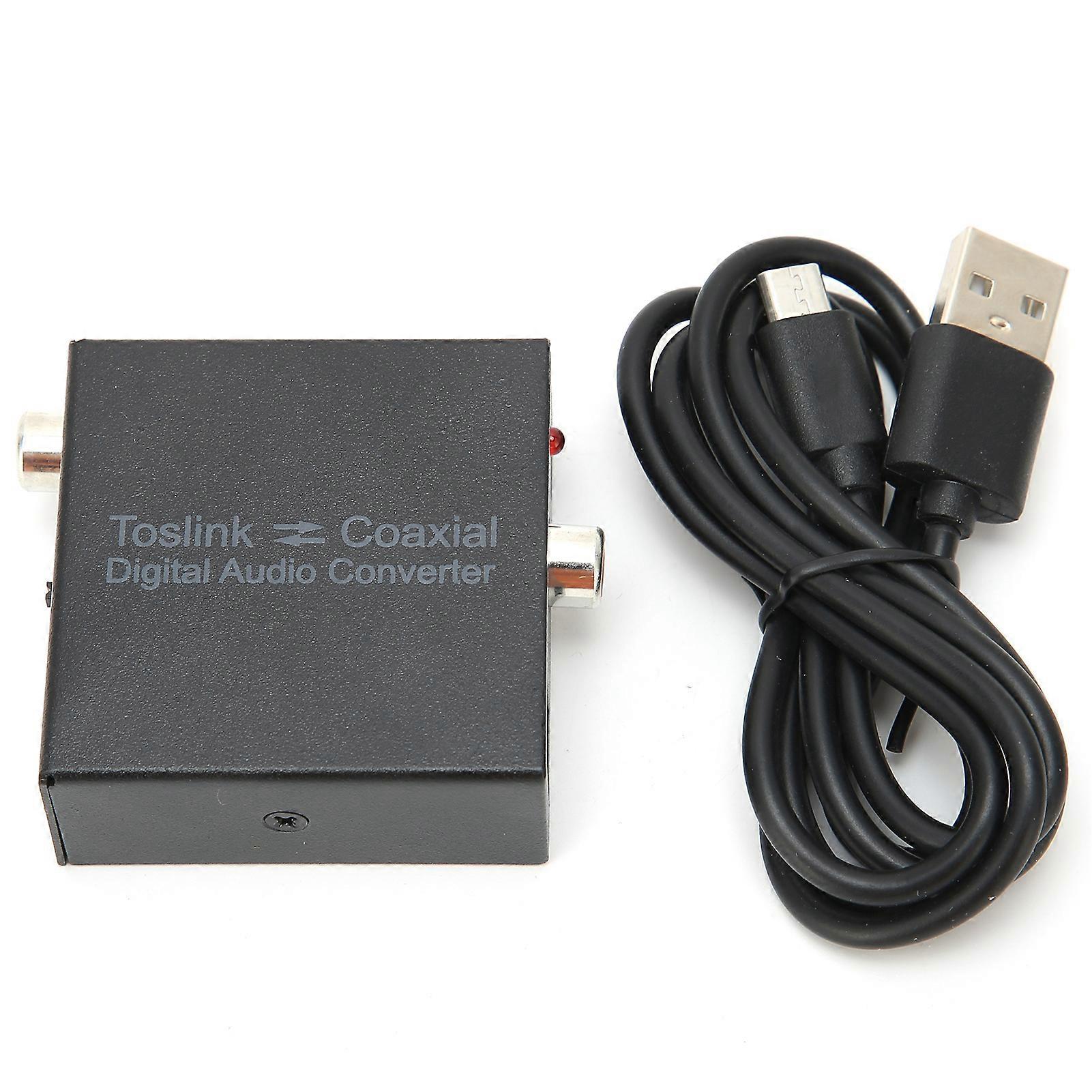 Optical to Coax Audio Converter Optical Coaxial Digital SPDIF BiDirectional Switch