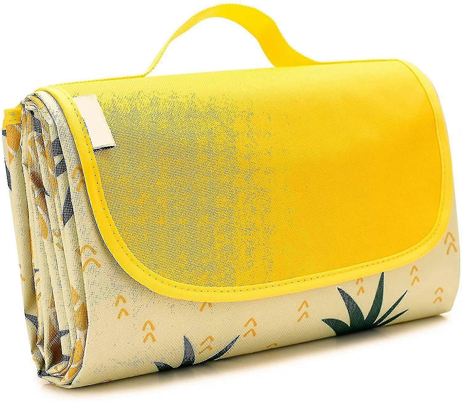 79''77'' Extra Large Foldable Picnic Blanket Waterproof Sandproof Picnic Mat