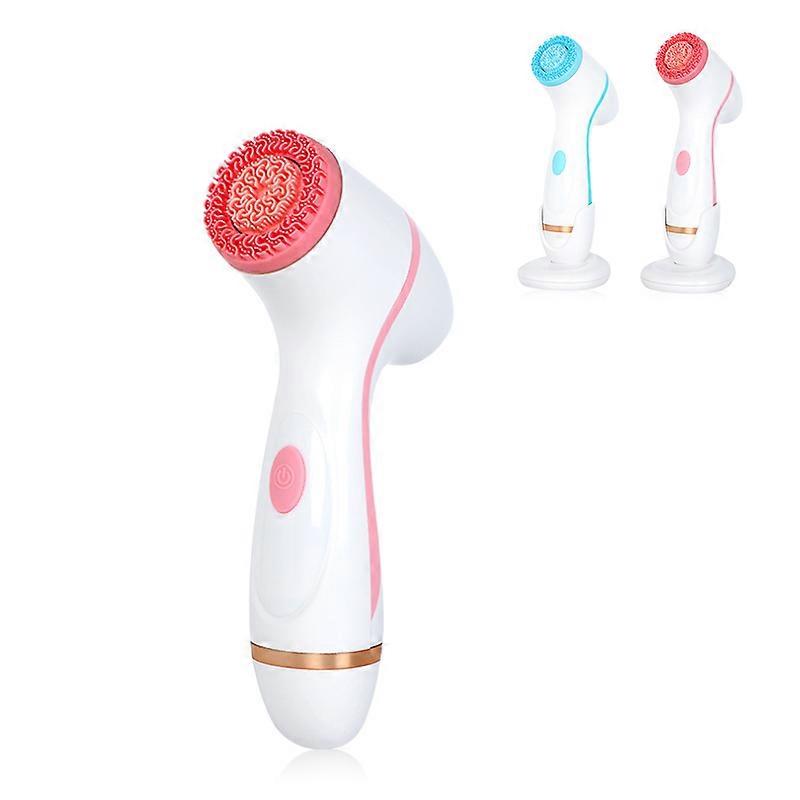 فرشاة تنظيف الوجه جهاز غسيل الوجه الصوتي الكهربائي متعدد الوظائف