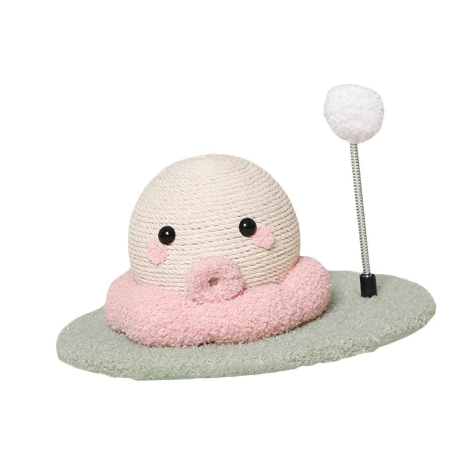 Cat Scratching Post Interactive Pet Supplies Wear Resistant with Spring Ball S