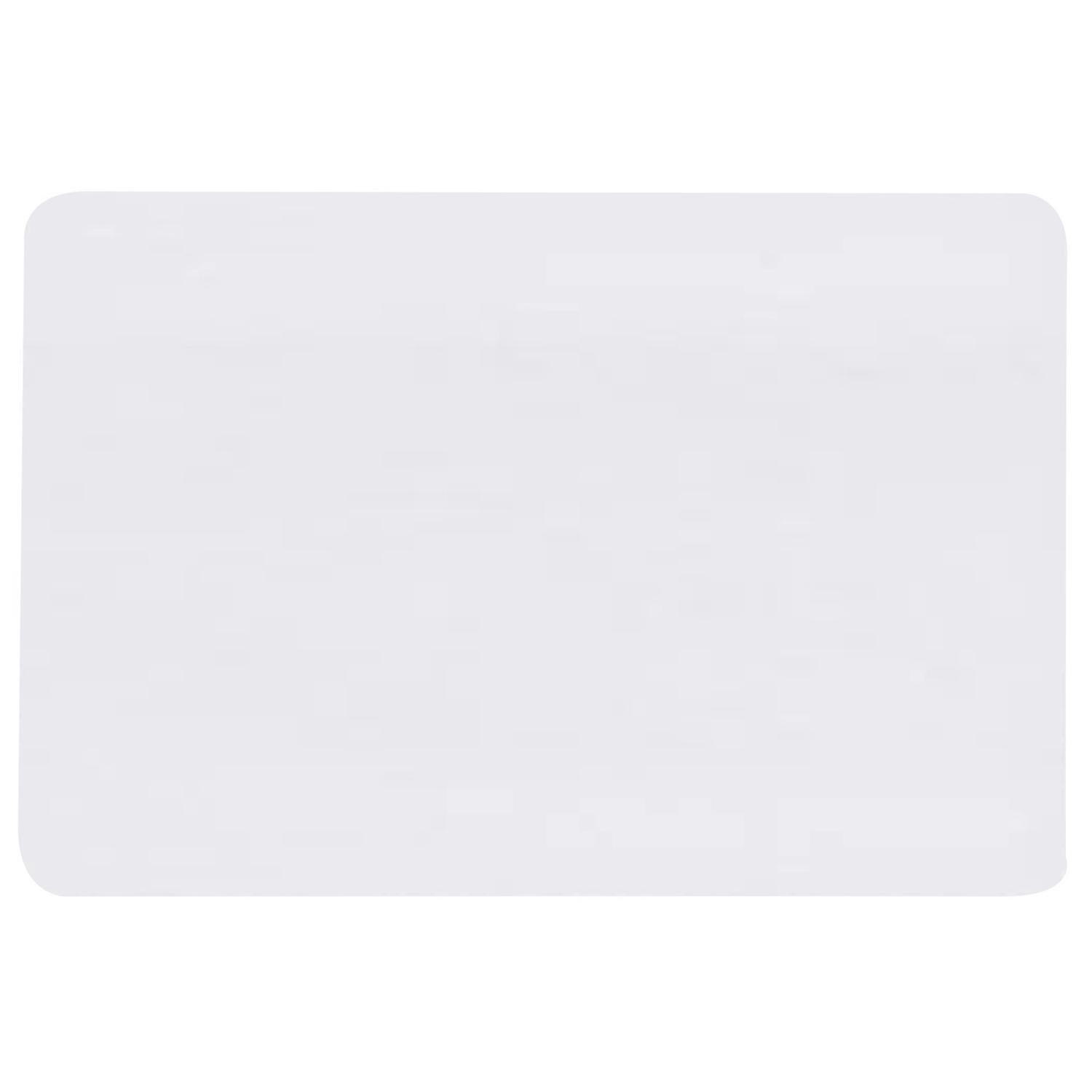 Transparent Dinner Table Placemat Heat Resistant Easy to Clean Scratch-resistant Reusable Protective