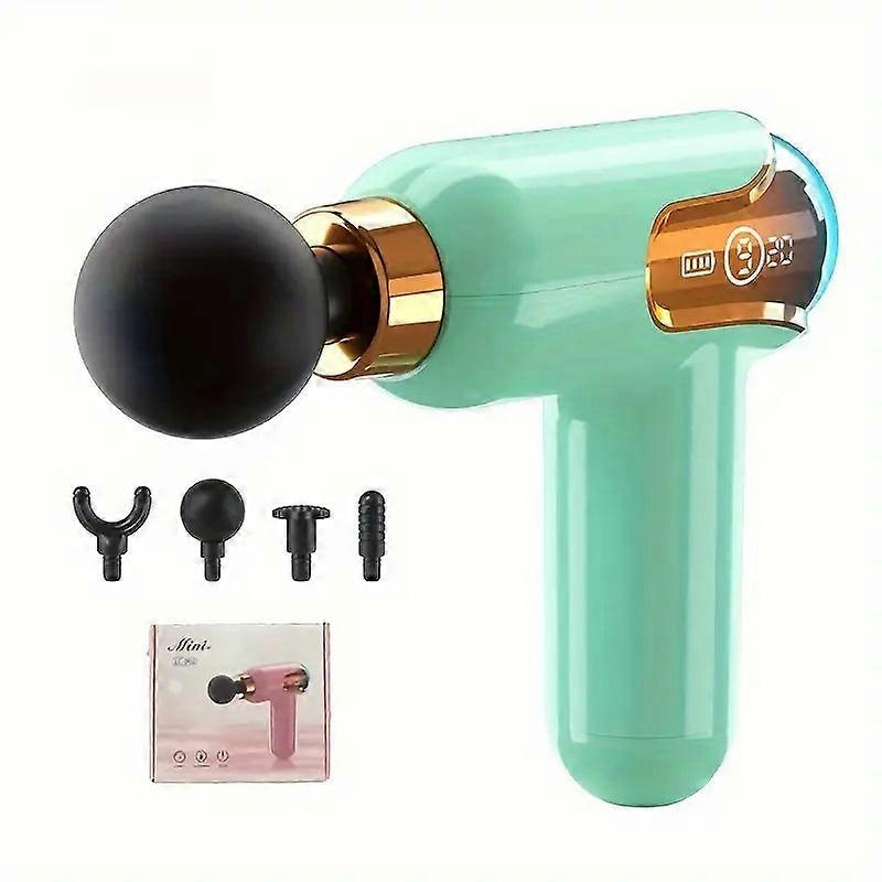 Nnetm Portable Deep Tissue Massage Gun(green) Awo37511