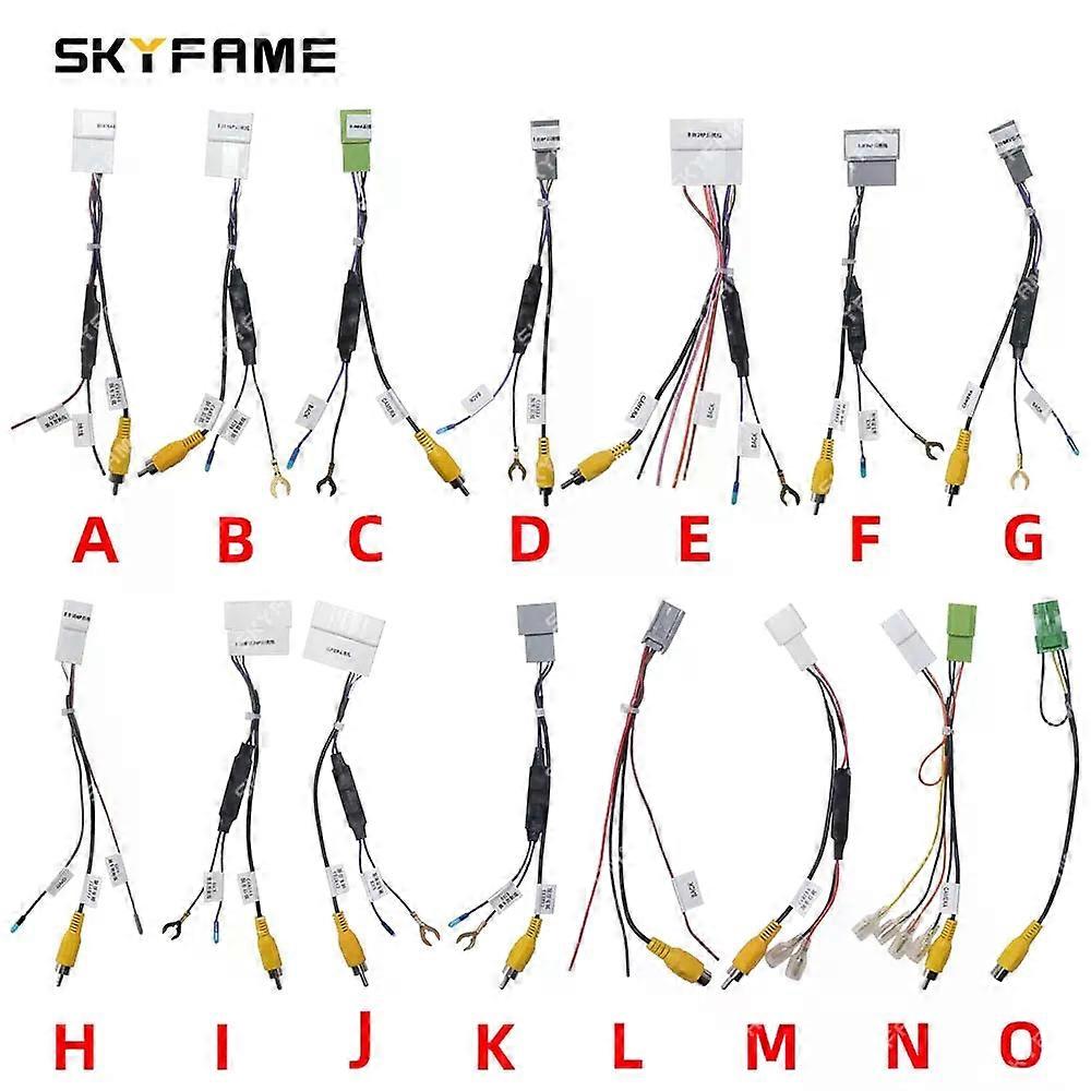 Applies to Car Original Factory Camera Reversing Rearview Conversion Line CVBS Adapter