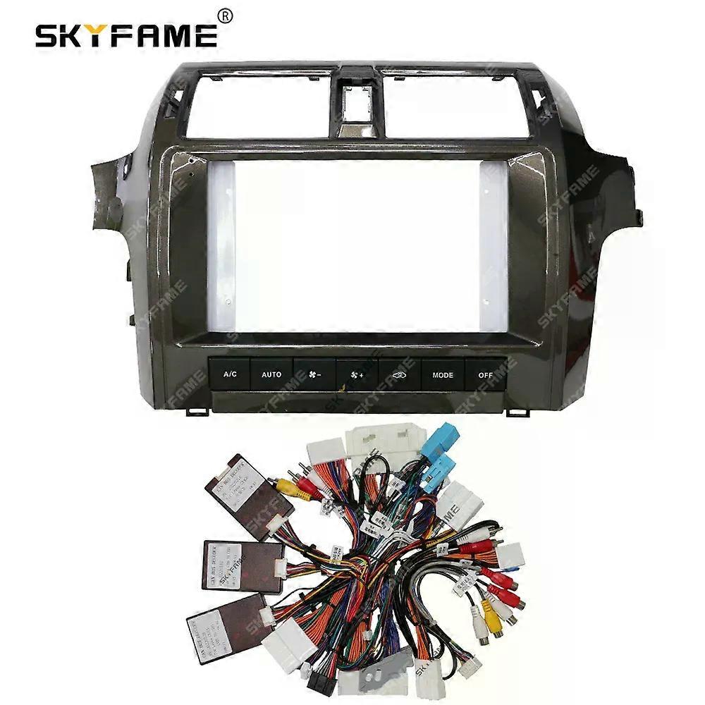 Applies to Car Frame Fascia Adapter Canbus Box Decoder Android Radio Dash Fitting Panel Kit For Lexus GX400 GX460