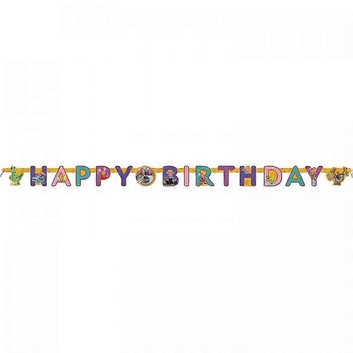 Clangers Characters Happy Birthday Banner