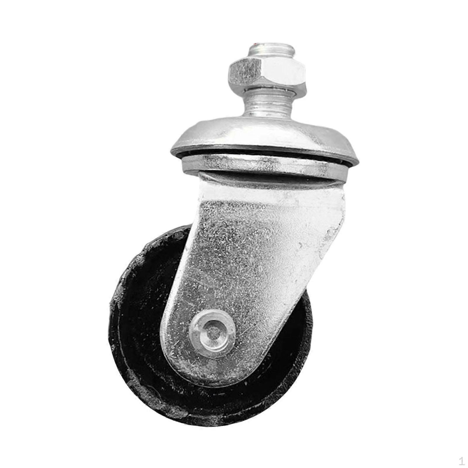 Floor Jack Wheel Horizontal Caster Stem Swivel for Any Boat