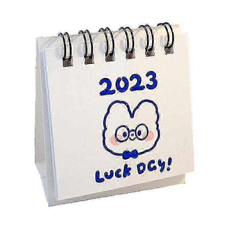 2023 Desk Calendar Smooth Page Turning Decorative Cartoon Cute Record Date 2023 Simple New Year Calendar For Office
