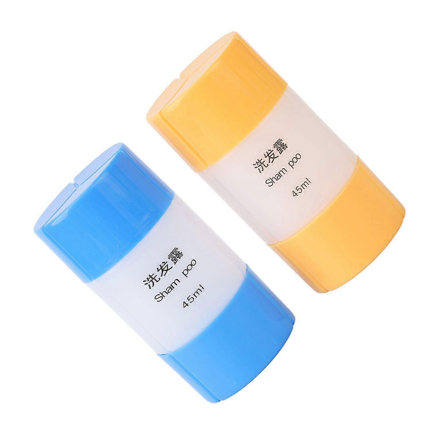 3-in-1 Refillable Split Plastic Bottle Set for Cosmetics