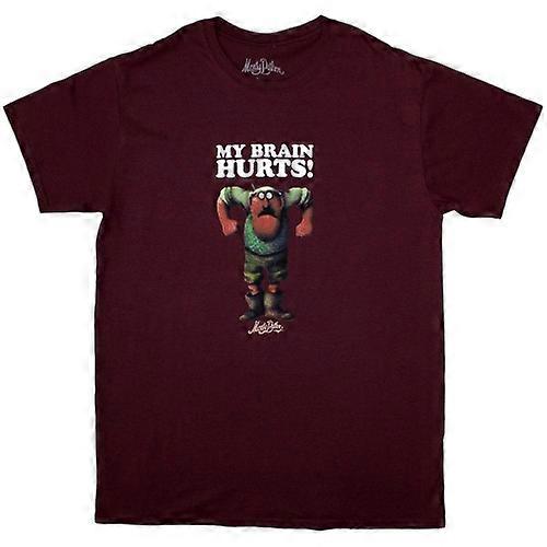 Monty Python Unisex Adult My Brain Hurts T-Shirt
