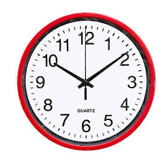 Clock Silent Non-Ticking Hanging Clock Large Number Round Clock