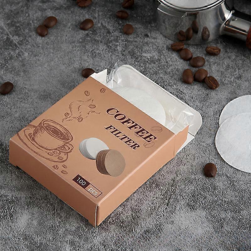 Disposable Coffee Filter Paper Round Secondary Water Separation Filter Paper for Coffee Machine Handle