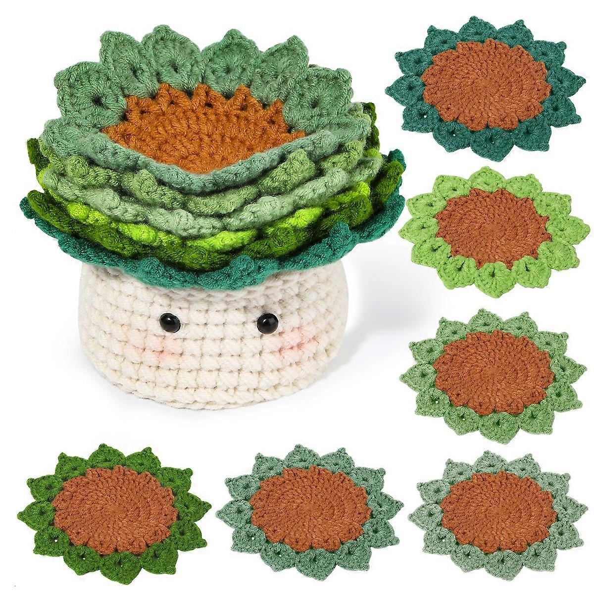 Crochet Set, Beginners, Yarn, Instructions