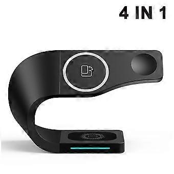Chic Wireless Charging Station, Ergonomically Designed, Multi-Protection, Stylish And Simple, For Apple Devices, 360 Degree Rotatable Base