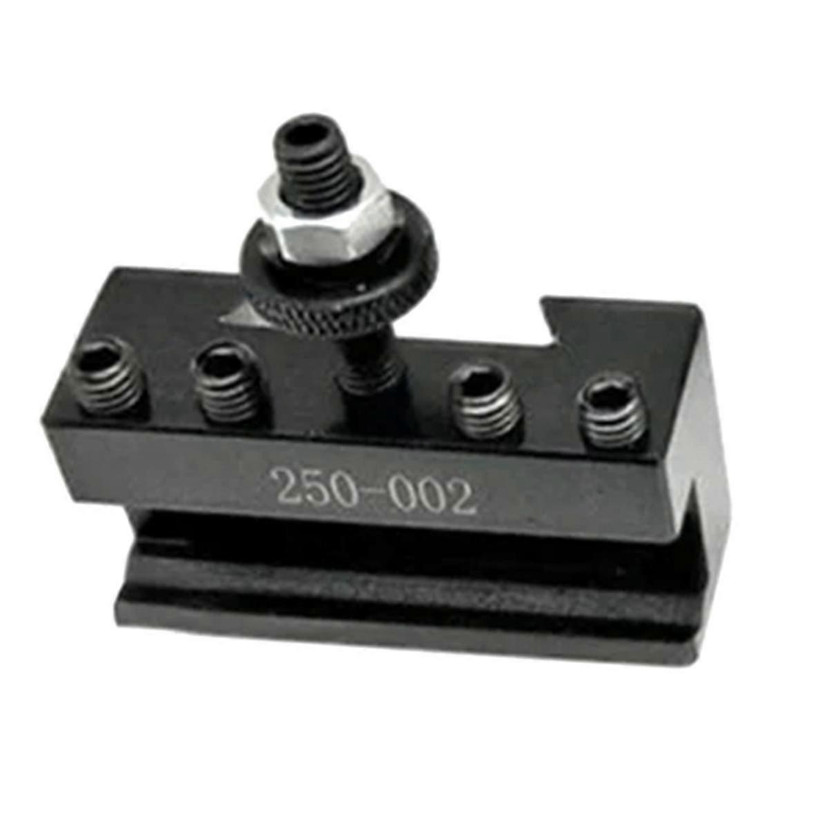 -Wedge Type Tool Post Set Wedge Type Tool Post Quick Change Turning and Facing Holder Fit for Lathe